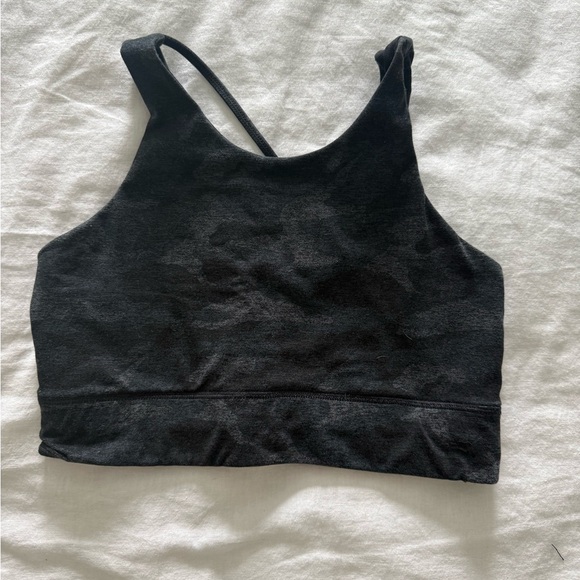 Vuori Navy Camo Athletic Top with Criss-Cross Straps - Picture 2 of 2